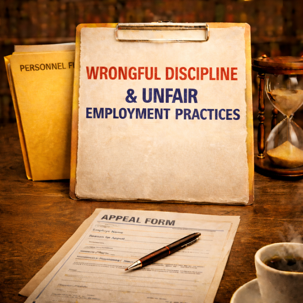 Wrongful Discipline & Unfair Employment Practices
